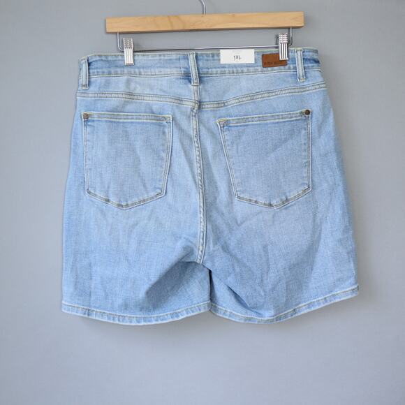 Judy Blue Shorts 1XL Stretch Demin High Waist - Picture 2 of 7